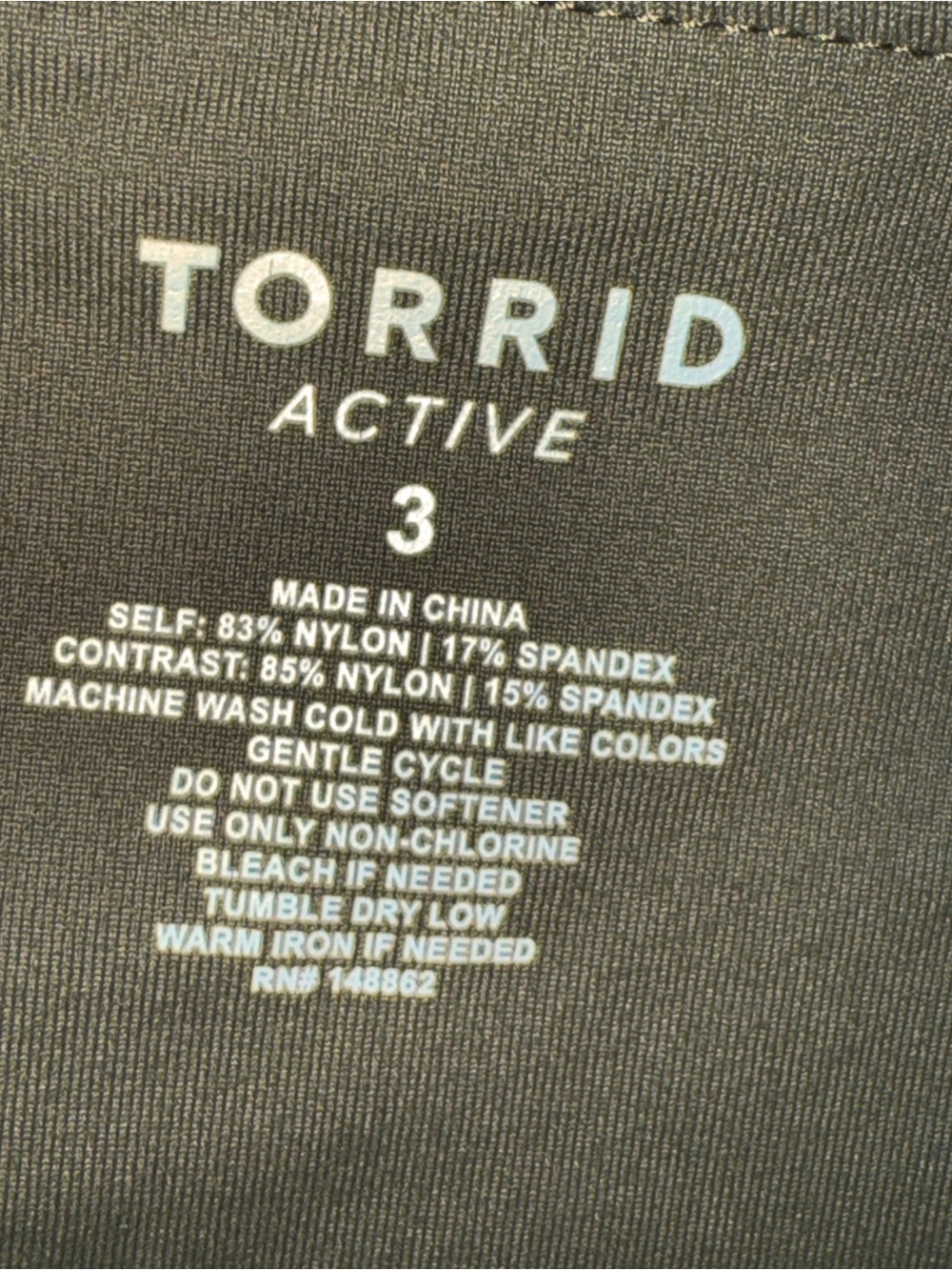 torrid Olive Active Leggings with Side Pockets - Picture 2 of 5